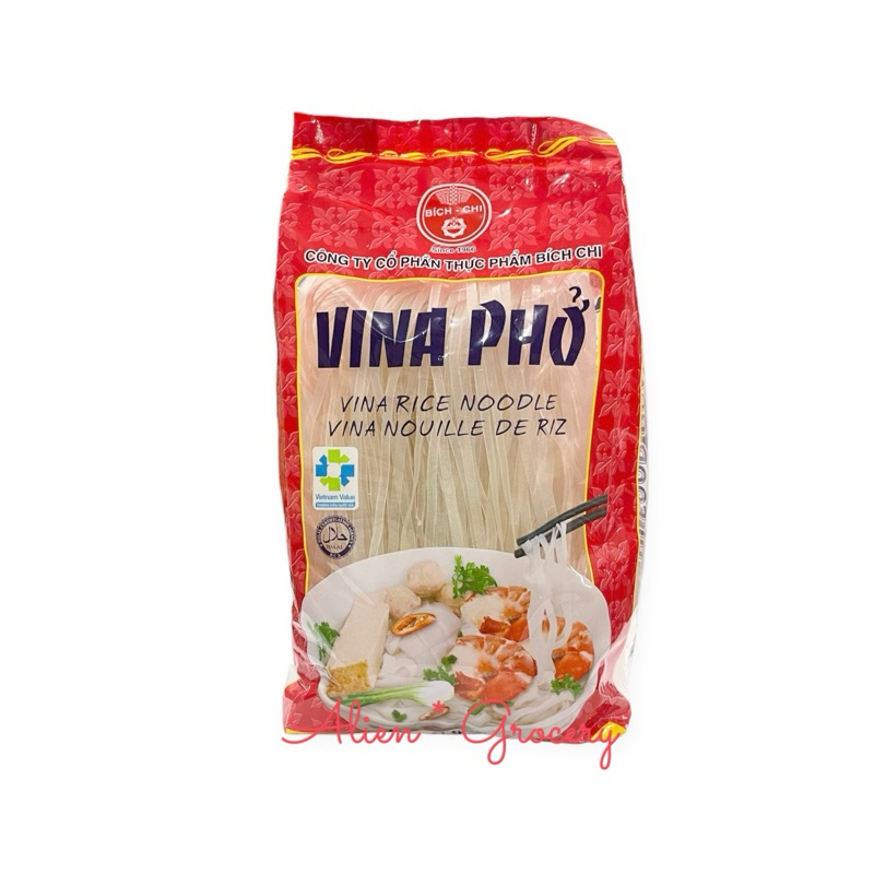

BICH CHI VINA PHO Rice Noodles Kwetiau Pho Vietnam 400gr
