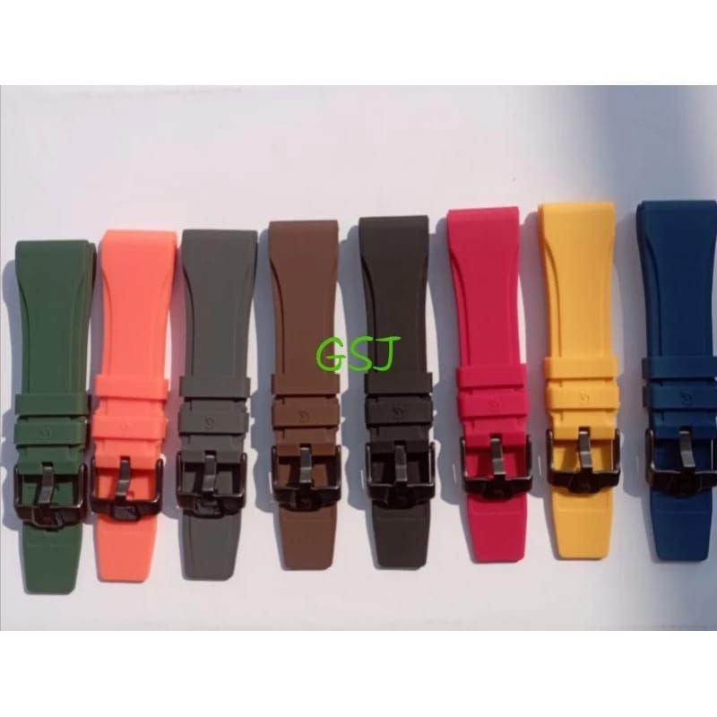 Tali Jam Tangan Pria Alexandre Christie Rubber JAM Alexandre Christie 24mm