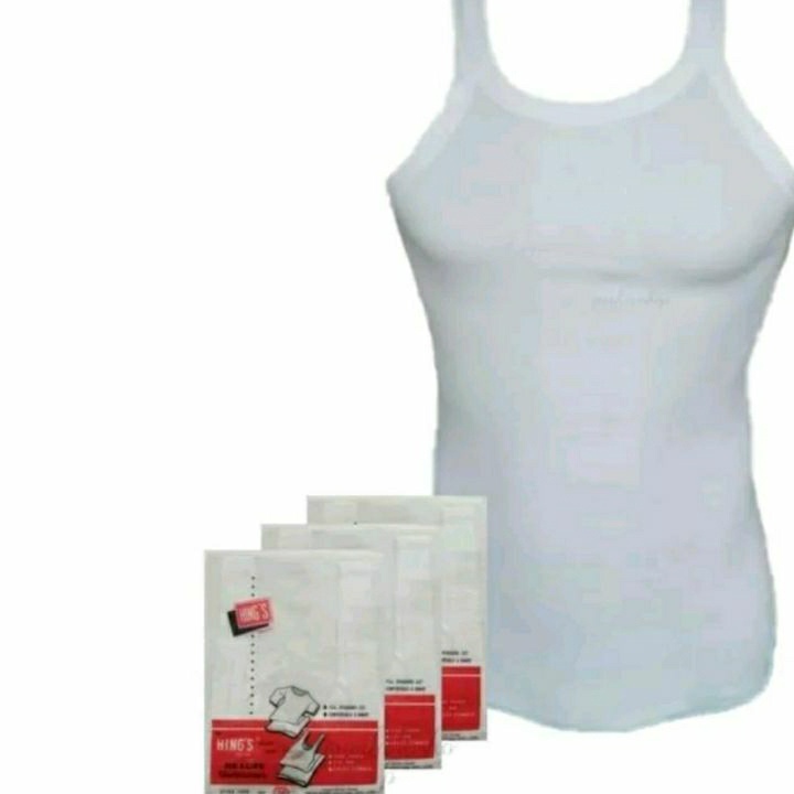 Grosir SINGLET HINGS  Kaos Dalam Pria Dewasa hings size XL  XXXL Kaos dalam Pria