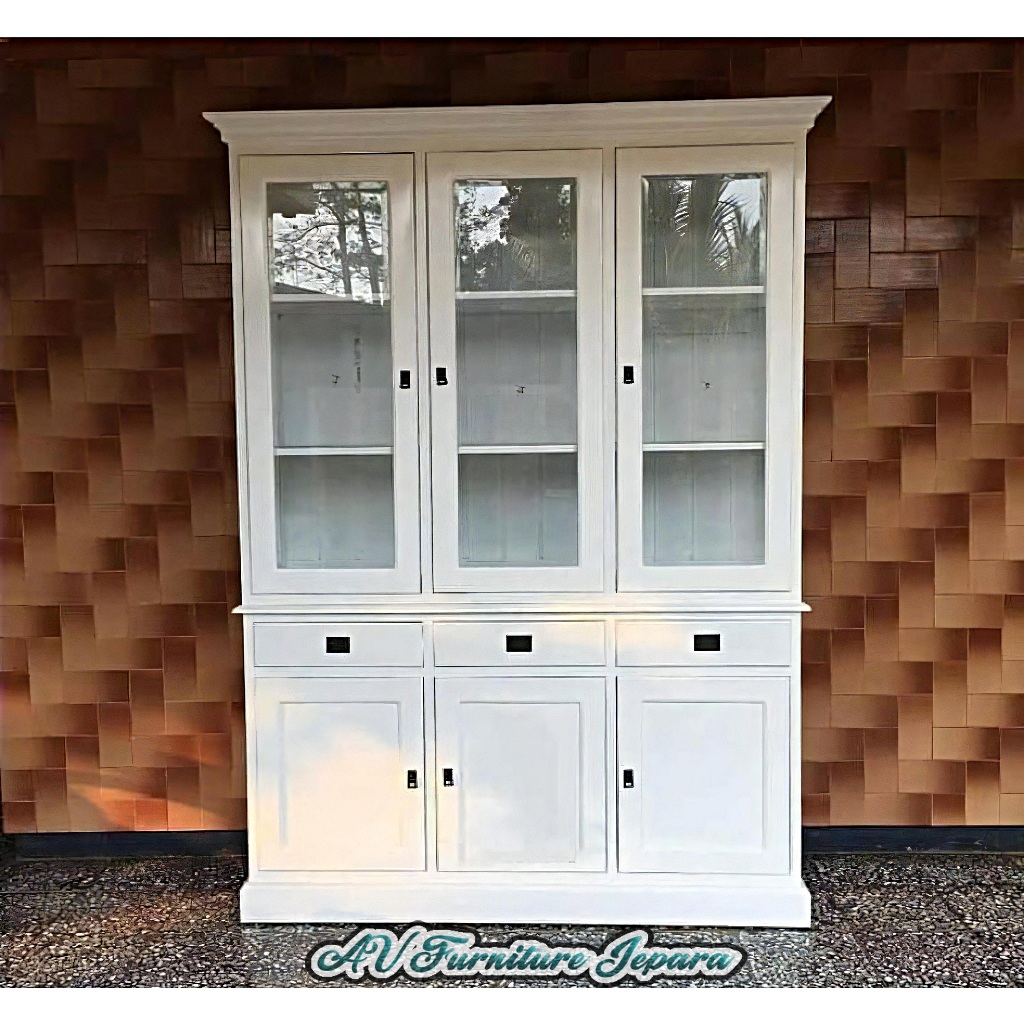 lemari pajangan duco lemari hias bufet pajangan