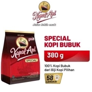 

Kapal Api Special Bubuk 380 Merah Kopi Murni