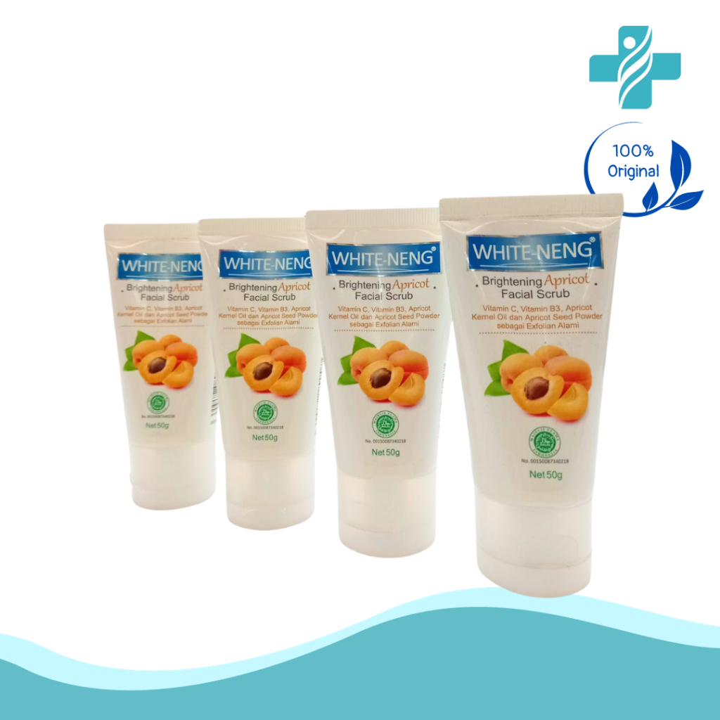 WHITE-NENG Brightening Apricot Facial Scrub