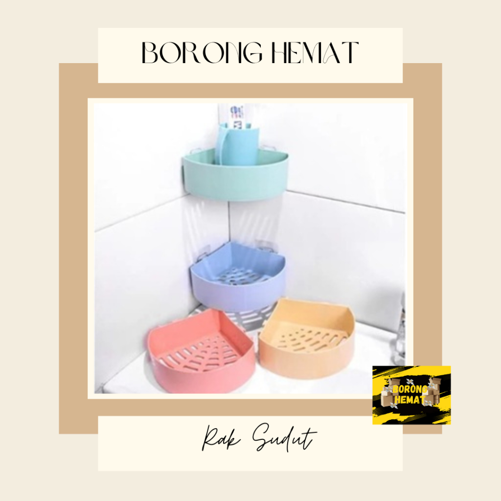 RAK SUDUT KAMAR MANDI RAK BULAT RAK SUDUT KAMAR MANDI SERBAGUNA
