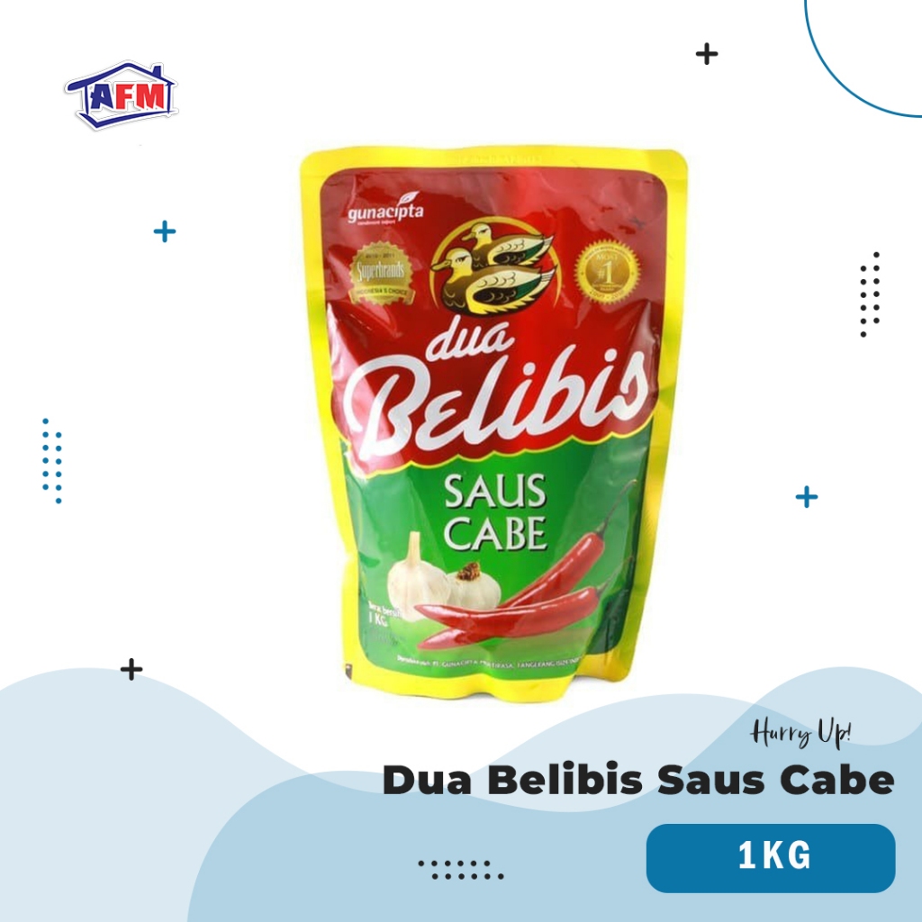 

Dua Belibis Premium Saus Cabe 1 Kg – Saus Sambal 1Kg