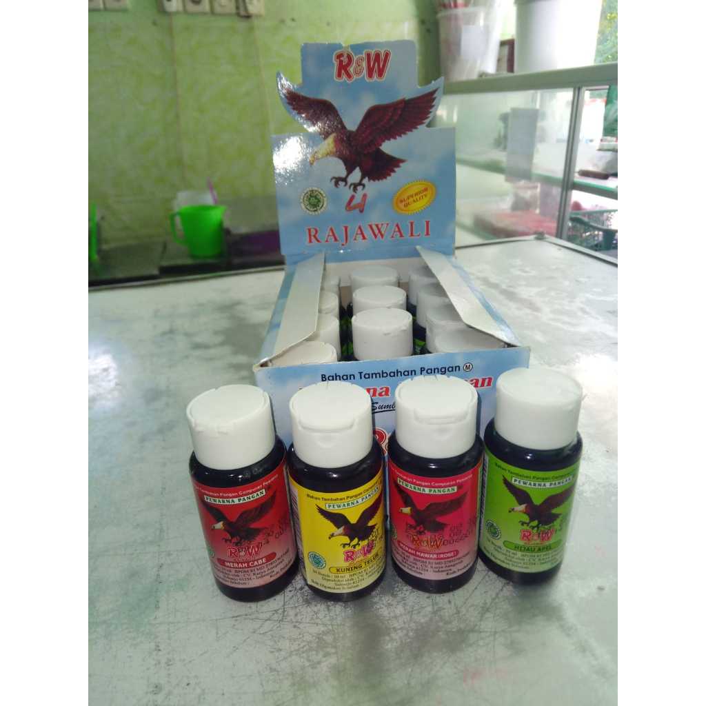 

Pewarna Makanan R&W Rajawali 30 ML