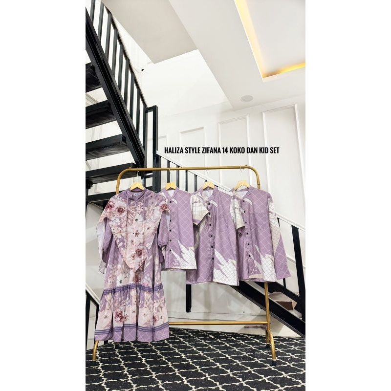Zifana 14 series set couple family set / Pakaian keluarga / sarimbit couple / couple terbaru series 