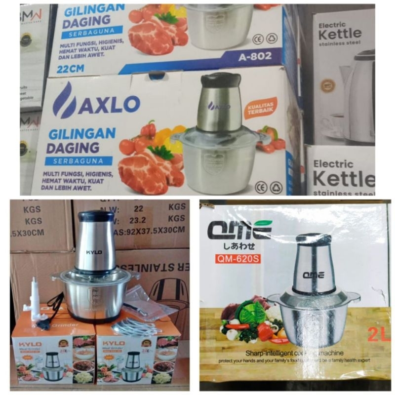 Blender Kapsul Stainless  | Penggiling Daging | Coper daging dan Sayur Serba Guna