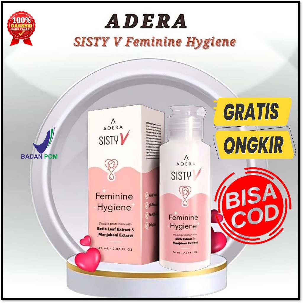 SABUN ADERA SISTY V FEMININE HYGENIE KHUSUS UNTUK WANITA PERAWATAN AREA KEWANITAAN | ADERA SISTY ADE
