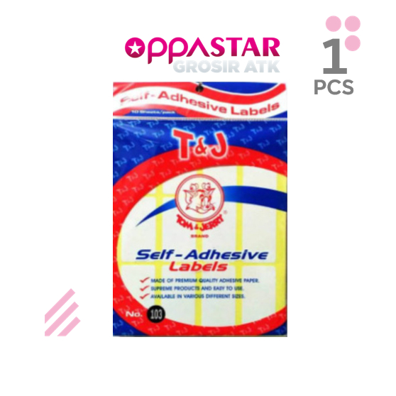 

Label Putih T&J No. 103 / Labels T&J 103