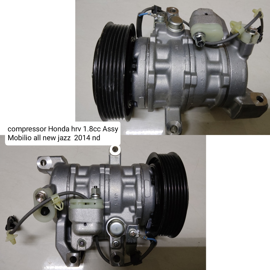 Compressor Kompresor AC Mobil Honda HRV 1.5 CC / Mobilio / Jazz All New 2014 Assy - Denso Asli Origi
