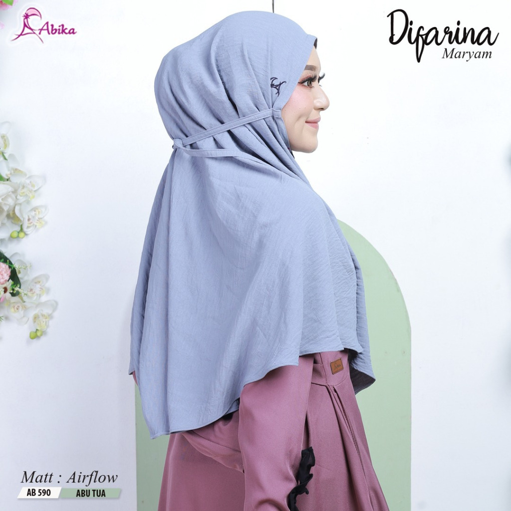 DIFARINA MARYAM khimar by abika hijab - Airflow