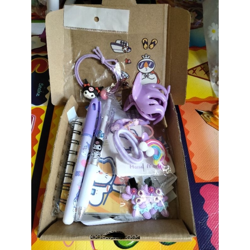 

Hampers unyu serba ungu (kurleb 10 item)