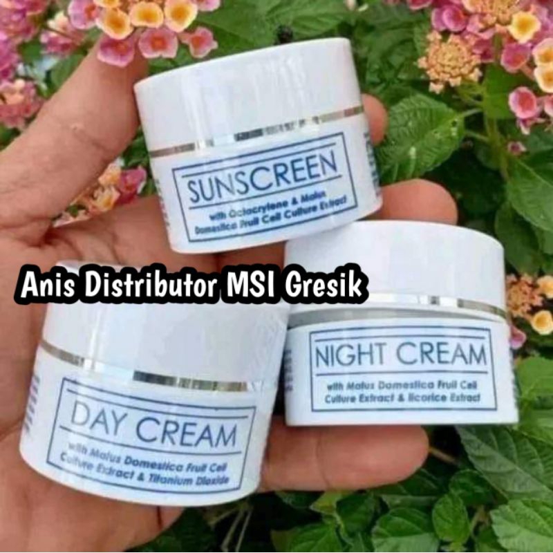 SKINCARE MSI DAY CREAM, NIGHT CREAM, SUNSCREEN (aman buat bumil dan busui)