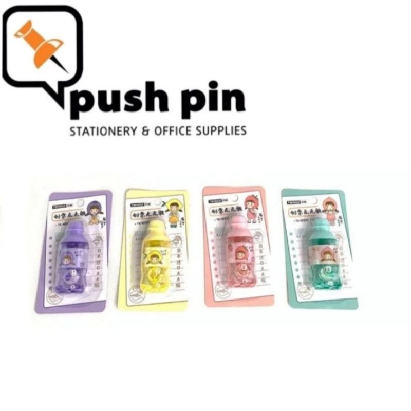 

Twingo Glue Tape / Lem Bentuk Botol TG-2333