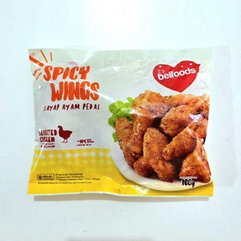 

BELFOODS spicy wing 160gr