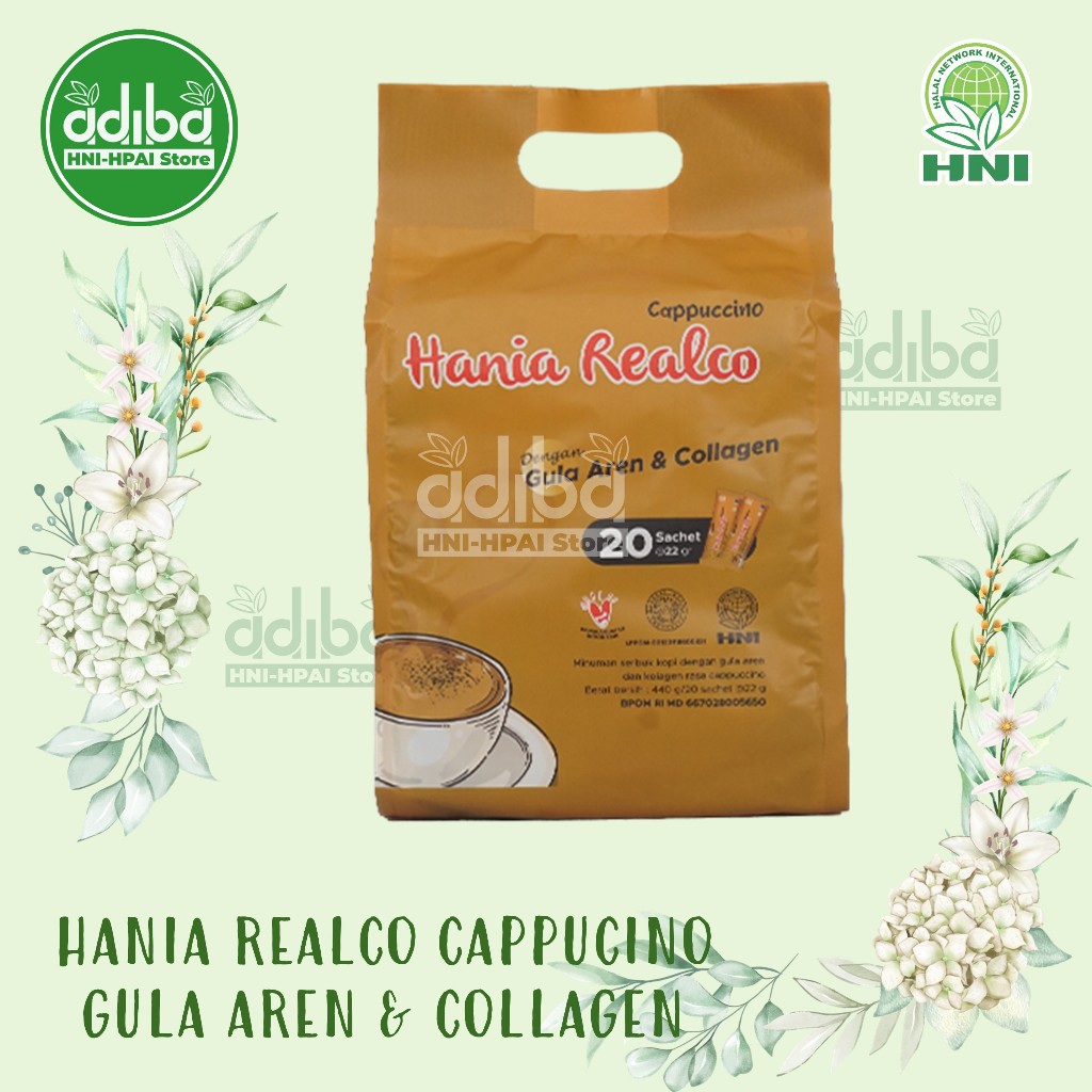 

Hania Realco Cappucino HNI-HPAI || Membantu Menjaga Kesehatan Tubuh