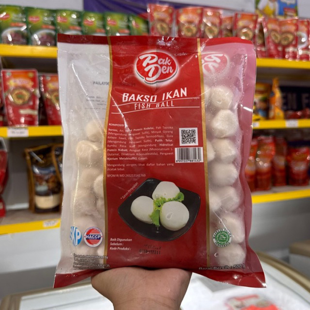 

Pak Den bakso ikan 500g