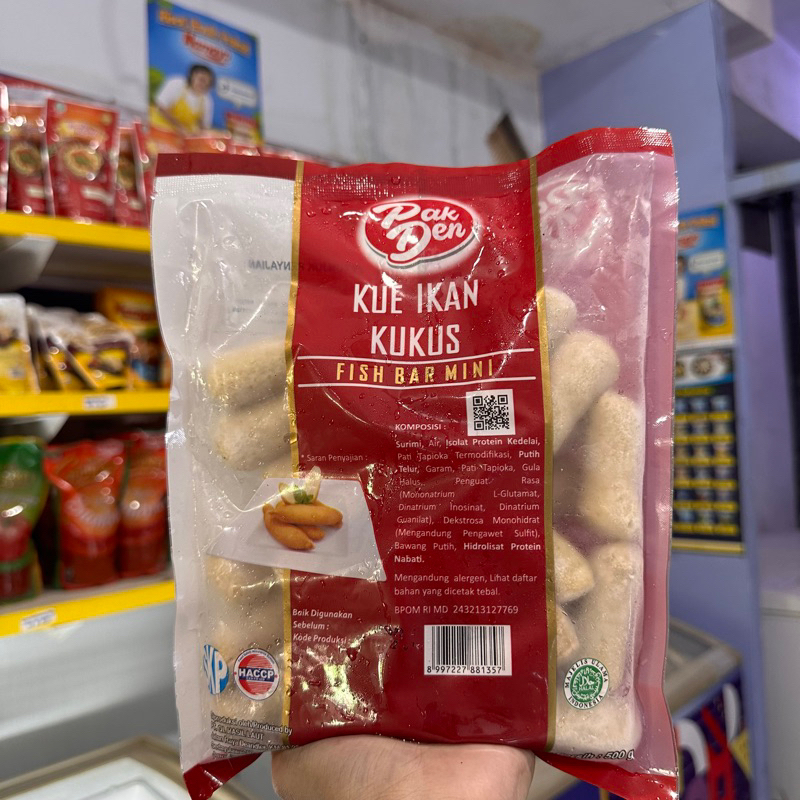 

Pak Den fish bar mini 500g