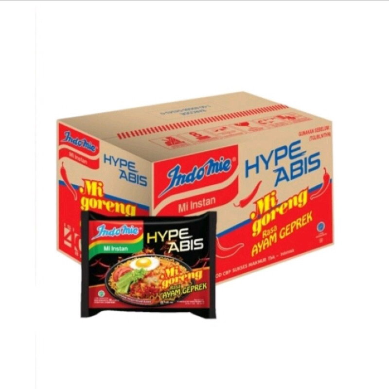 

Mie Instan Indomie Ayam Geprek 1 dus