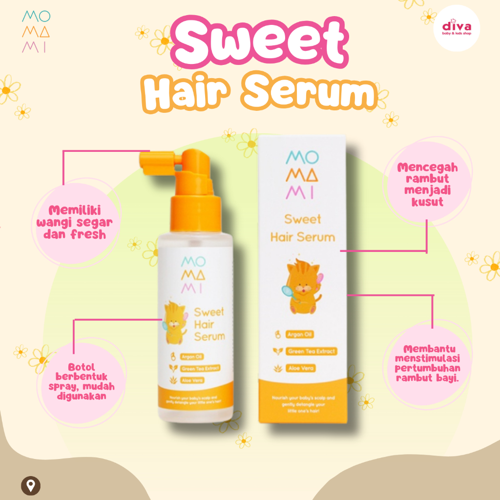 Momami Sweet Hair Serum Serum Rambut Anak