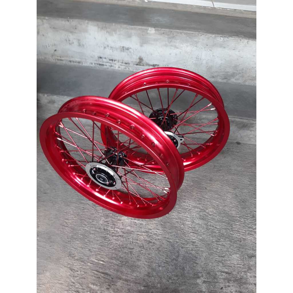 roda set supermoto klx 250 300 tanpa ban pnp dtracker 150 series