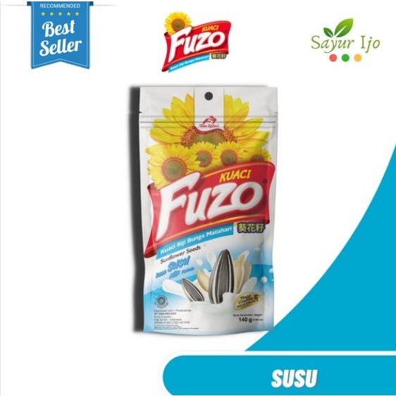 

Kuaci Fuzo Milk Dua Kelinci 140 Gram Sunflower Seeds Biji Bunga Matahari Snack Cemilan Instant