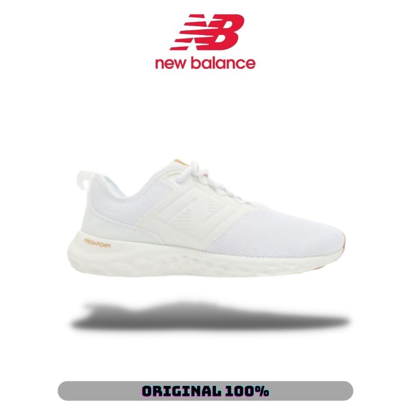 Sepatu New Balance Fresh Foam White Men's ( MSPTAW4 ) Original