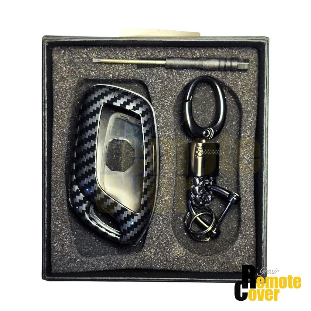 Cover Kunci Smart Key Sarung Kunci MG 5 HS Carbon Case