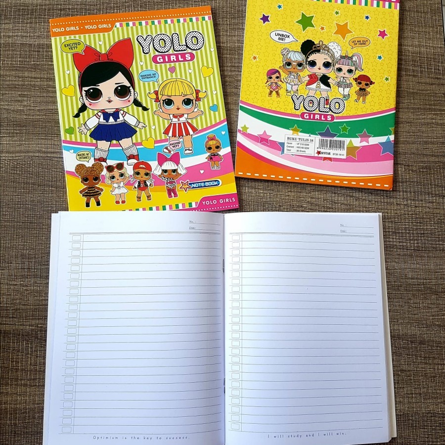 

BUKU TULIS NEW STAR isi 38 lembar