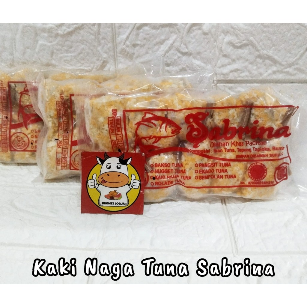 

FROZEN FOOD SABRINA KAKI NAGA IKAN TUNA - DISASS JOGJA