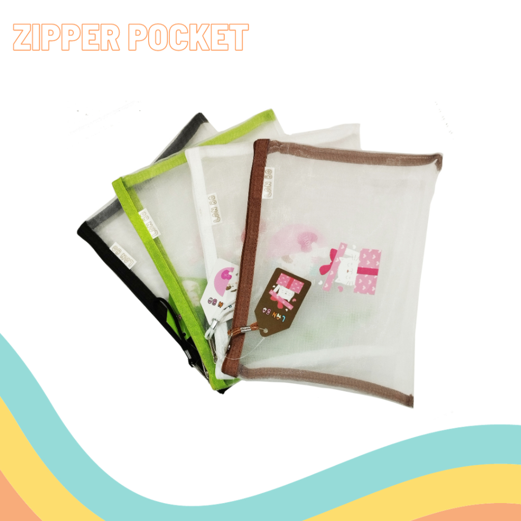 

ZIPPER BAG A5 LB-1225 (1 PCS)