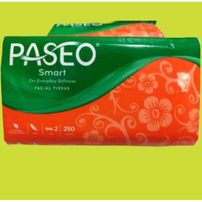 Tissue paseo 250 sheet.