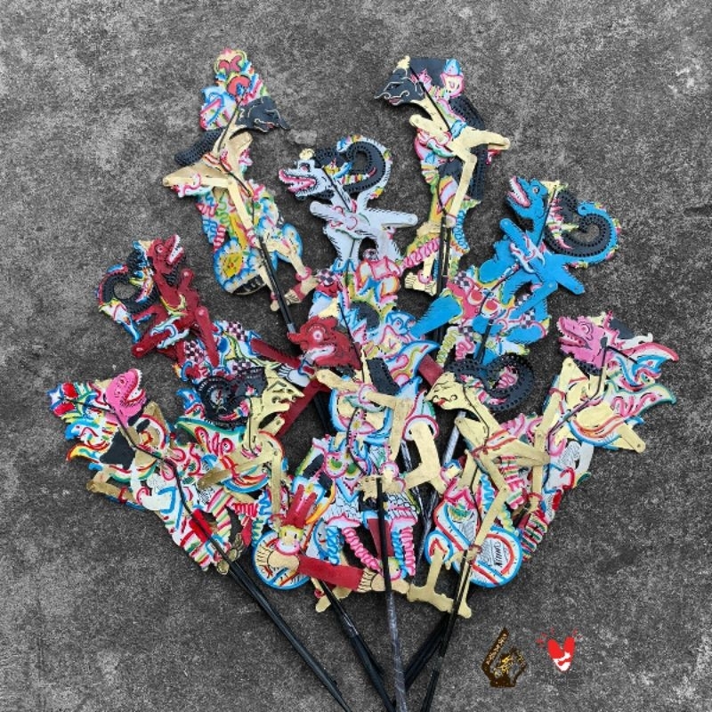 Wayang Kulit 30 cm Tokoh Ramayana