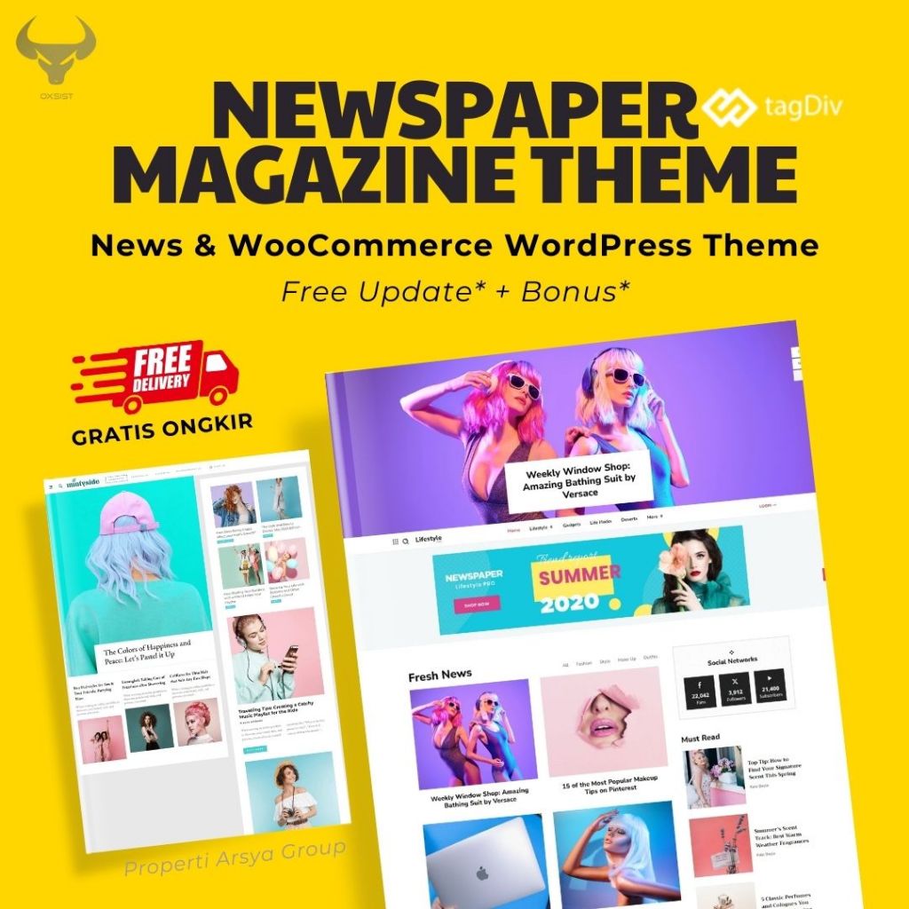 Tema Berita Wordpress - Newspaper - News & Woocommerce Themes