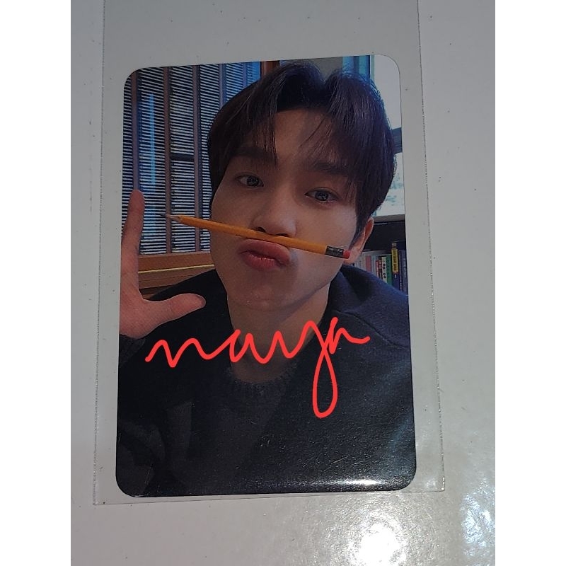 PHOTOCARD PC SANGYEON PENSIL NECKLACE THE AZIT