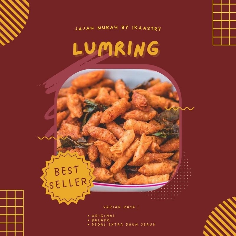 

(PROMO!!!) Lumring Original/Balado/Pedas Extra D.jeruk Bumbu Melimpah