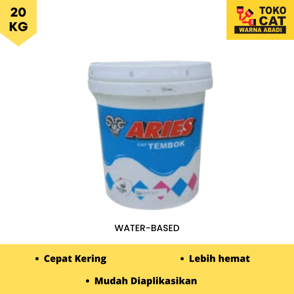 Cat Tembok Aries 20 Kg