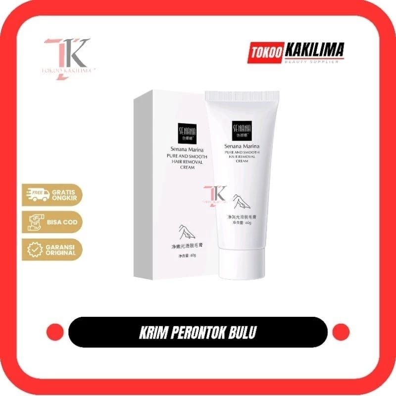 SENANA MARINA CREAM PERONTOK BULU
