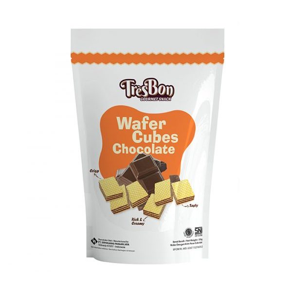 

TRESBON WAFER COKLAT POUCH (1 PACK ISI 10 POUCH)