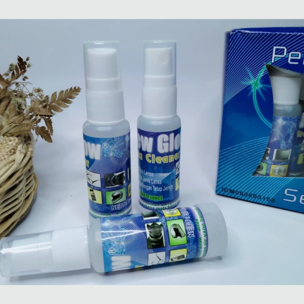 LENS CLEANER PEMBERSIH KACAMATA NEW GLOW