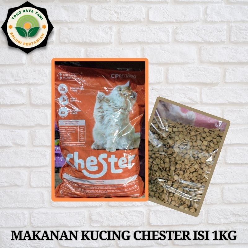 Jual Makanan Kucing Chester isi 1kg repack