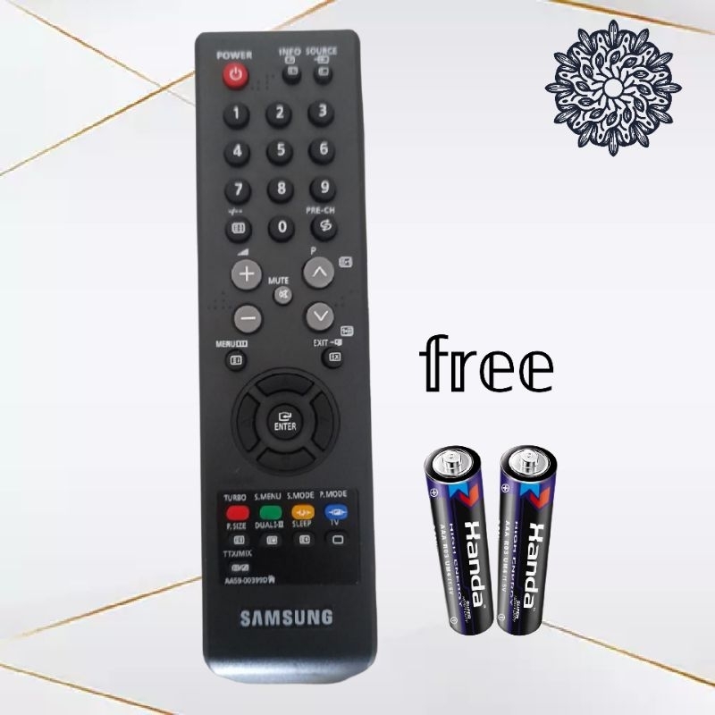 REMOT TV SAMSUNG FLAT/SLIM + Batrai