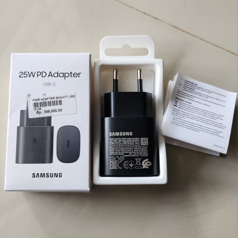 Charger Samsung 25W Original 100% / Charger Samsung 25W Original Resmi