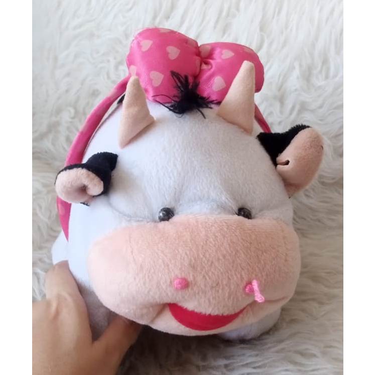 Boneka Piggy - WHITE PINK - 2nd / Pre Love