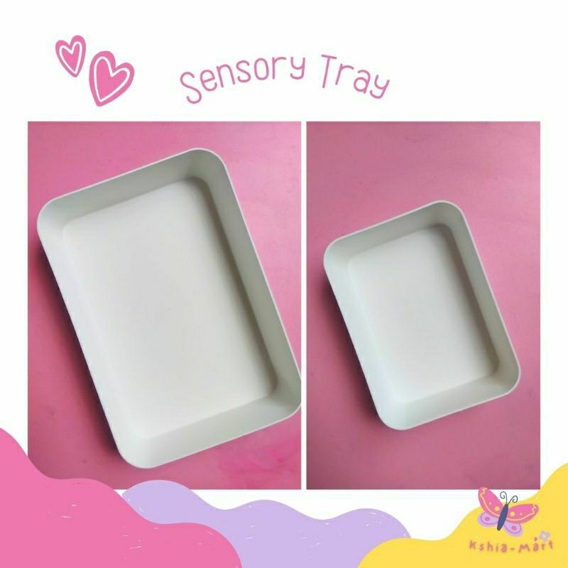 Sensory Tray / Montessori Tray / Nampan main anak