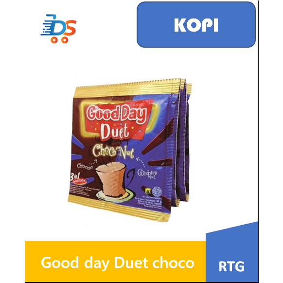 

Good Day Duet Choco'nut (22Grx10Sachet)