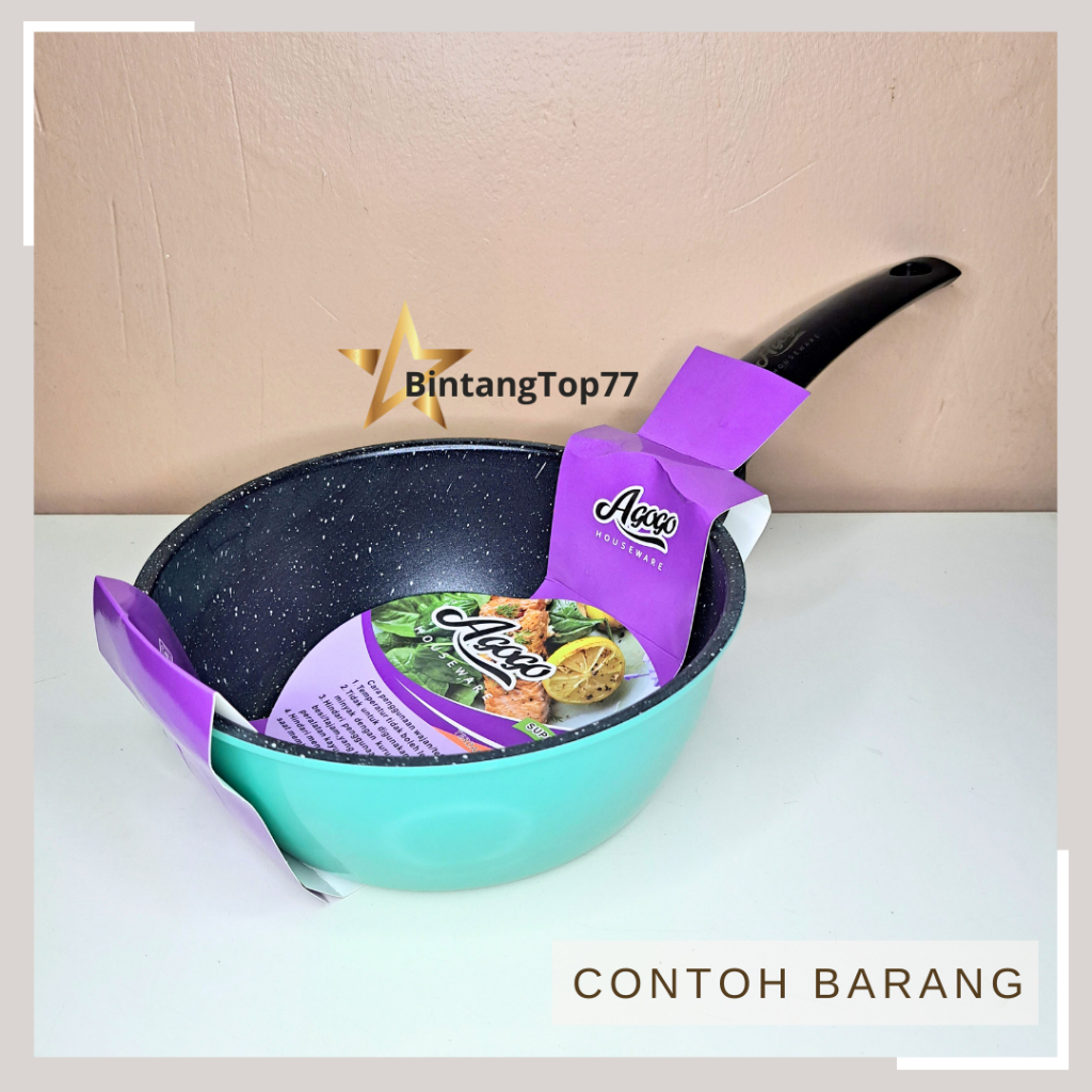 Agogo Panci Susu / Panci Mie / Sauce Pan 18 Cm