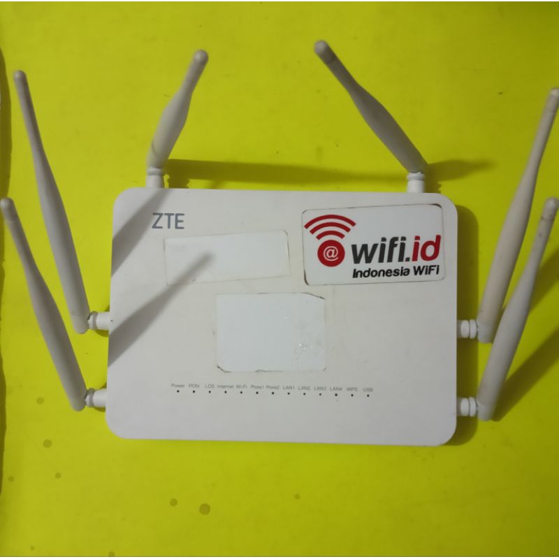 Modem Router ONT 6 Antena ZTE F670 Premium Dual Band 2.4Ghz dan 5Ghz