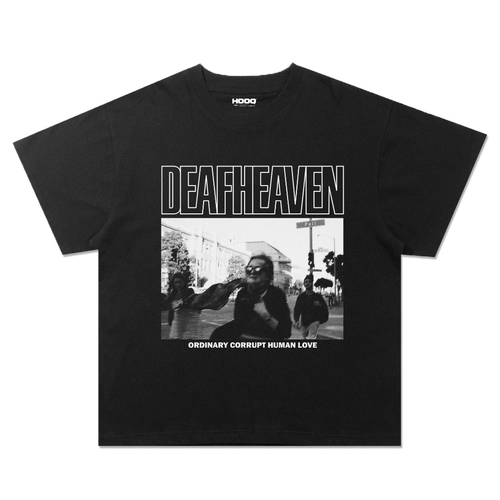 ( BIG SIZE ) KAOS BAND DEAFHEAVEN - ORDINARY CORRUPT VINTAGE TEE / UNISEX / OVERSIZE 24S / COD / T-S