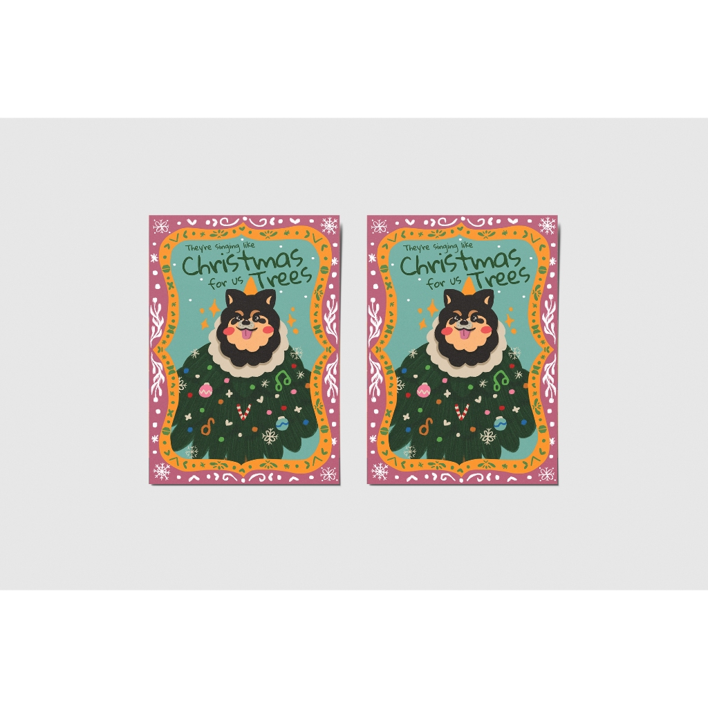 

POSTCARD / KARTU POS - GREETING CARDS - KARTU UCAPAN ILUSTRASI FANMERCH FANART BANGTAN BTS